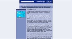 Desktop Screenshot of curacaomonuments.org